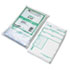 Cash Transmittal Bags w/Printed Info Block, 6 x 9, Clear, 100 Bags/Pack