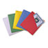 Slash-View Pocket Organizers, Letter, Assorted Colors, 25/Pack