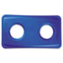 Lid for Slim Jim Bottle Recycling Container, 20-3/8 x 11-3/8", Blue