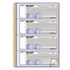 Money Receipt Book, 7 x 2 3/4, Carbonless Duplicate, Twin Wire, 300 Sets/Book