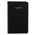 Brownline Essential Collection Weekly Appointment Book, 3-1/2 x 6, Black, 2012