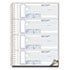 Spiralbound Unnumbered Money Receipt Book, 2 3/4 x 7, Three-Part, 120 Sets/Book
