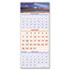 Visual Organizer Recycled Scenic 3-Month Wall Calendar, 12 1/4 x 27, 2011-2013