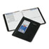 Recycled Weekly Planner,Black, 6 7/8" x 8 3/4", 2012