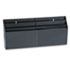 Optimizers Six-Pocket Organizer, 24 5/8 x 2 3/4 x 11 1/2, Black