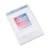 Recycled Monthly Wall Calendar, Blue and Red, 12" x 17", 2012