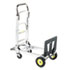 Hide-Away Convertible Truck, 400lb Capacity, 15-1/2w x 43d x 36h, Aluminum