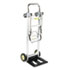 Hide-Away Convertible Truck, 400lb Capacity, 15-1/2w x 43d x 36h, Aluminum - View 1