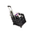 Stow And Go Cart, 16-1/2 x 14-1/2 x 39, Black