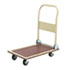 FoldAway Platform Trucks, 700lb, 18-5/8w x 28-3/4d x 36h, Tropic Sand/Brown
