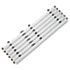 Sheet File Hanging Clamps, 100 Sheets Per Clamp, 36", 6/Carton