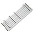 Sheet File Hanging Clamps, 100 Sheets Per Clamp, 42", 6/Carton
