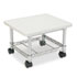 Underdesk Printer/Fax Stand, 1-Shelf, 19w x 16d x 13-1/2h, Gray