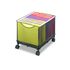 Onyx Mesh Mobile File Cube, 13-1/2w x 16-3/4d x 13h, Black
