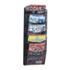 Onyx Mesh Literature Rack, Five Compartments, 10-1/4w x 3-1/2d x 28-1/3h, Black