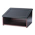 Tabletop Lectern, 24w x 18-1/2d x 13-3/4h, Mahogany/Black