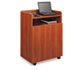 Executive Mobile Presentation Stand, 29-1/2w x 20-1/2d x 40-3/4h, Cherry