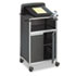 Scoot Multipurpose Lectern, 28-3/4w x 22d x 49-3/4h, Black/Silver