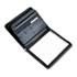 Professional Zippered Pad Holder, Pockets/Slots, Writing Pad, Black