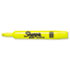 Accent Tank Style Highlighter, Chisel Tip, Fluorescent Yellow, 12/Pk