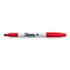 Permanent Marker, Fine Point, Red, Dozen