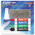 Low Odor Dry Erase Marker Starter Set, Assorted, 4/Set