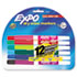 Low Odor Dry Erase Markers, Fine Point, Assorted, 12/Set