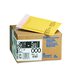 Jiffylite Self-Seal Mailer, Side Seam, #000, 4 x 8, Golden Brown, 25/Carton