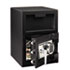 Depository Safe, 1.3 ft3, 14w x 15-3/5d x 24h, Black