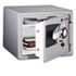 Tubular Key/Combination Fire Safe, .8 ft3,16-11/16w x 19-5/16d x 13-23/32h, Gray