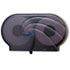 Oceans Twin 9" JBT Toilet Tissue Dispenser, 19 x 5 1/4 x 12, Black Pearl