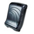 Oceans Ultrafold Towel Dispenser, Transparent Black, 11-3/4w x 6-1/4d x 18h