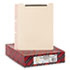 Manila Self-Adhesive End/Top Tab Folder Dividers, Two Fasteners, Letter, 100/Box