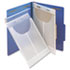 Two-Hole Letter/Legal Expanding Pockets, Legal/Letter, Poly, Clear, 24/Box