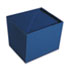 Heavy-Duty A-Z Open Top Expanding Files, 21 Pockets, Letter, Navy Blue