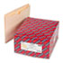 Double-Ply Top File Jackets, One Inch Expansion, Letter, 11 Point Manila, 50/Box