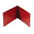Top Opening PressGuard Report Cover, Prong Fastener, 11 x 17, Red