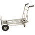 3-in-1 Convertible Truck, 800-1000lb Capacity, 20-1/2wx21-1/4dx47-4/5h, Aluminum - View 1