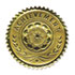 Gold Foil Certificate Seals, "Achievement", Embossed Foil, 12/Pack