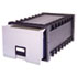 Archive Storage Box for Letter Size Hanging Files, 24" Depth, Gray