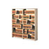 Snap-Together Open Shelving Steel 7-Shelf Closed Starter Set, 36 x 12 x 88, Sand
