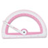 Protractor Treated w/Microban Antimicrobial Protection, Plastic, 6",Assorted - View 2