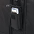 Rolling Travel Laptop Case, Nylon, 18 x 10 x 15, Black - View 4