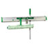 Hold Up Aluminum Tool Rack, 36", Green/Silver, Each - View 1