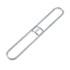 Clip-On Dust Mop Frame, 36w x 5d, Zinc Plated