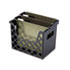 Recycled Desktop File Holder, Plastic, 13 1/4 x 8 5/8 x 10 3/4, Black