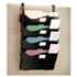 Grande Central Fling System, Four Pocket, Partition Mount, Plastic, Black