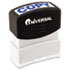 Message Stamp, COPY, Pre-Inked/Re-Inkable, Blue - View 2