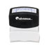 Message Stamp, ENTERED, Pre-Inked/Re-Inkable, Blue