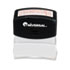 Message Stamp, POSTED, Pre-Inked/Re-Inkable, Red